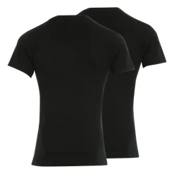 Lot de 2 Tee shirts col V homme Coton Bio noir