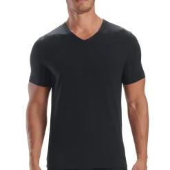 Lot de 3 tee-shirts col v homme Active Core Coton Adidas noir