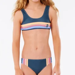 Maillot de Bain 2 Pièces Fille Bleu Rip Curl