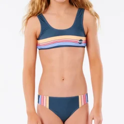 Maillot de Bain 2 Pièces Fille Bleu Rip Curl