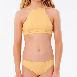 Maillot de Bain 2 Pièces Fille orange Rip Curl