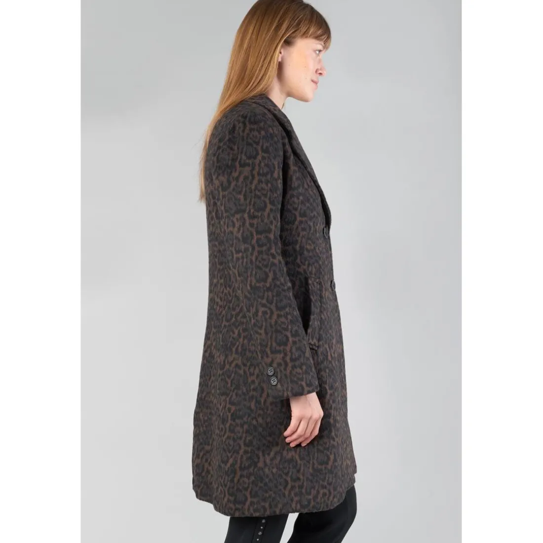Manteau AGATHE - Marron