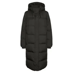 Manteau Capuche Long vert