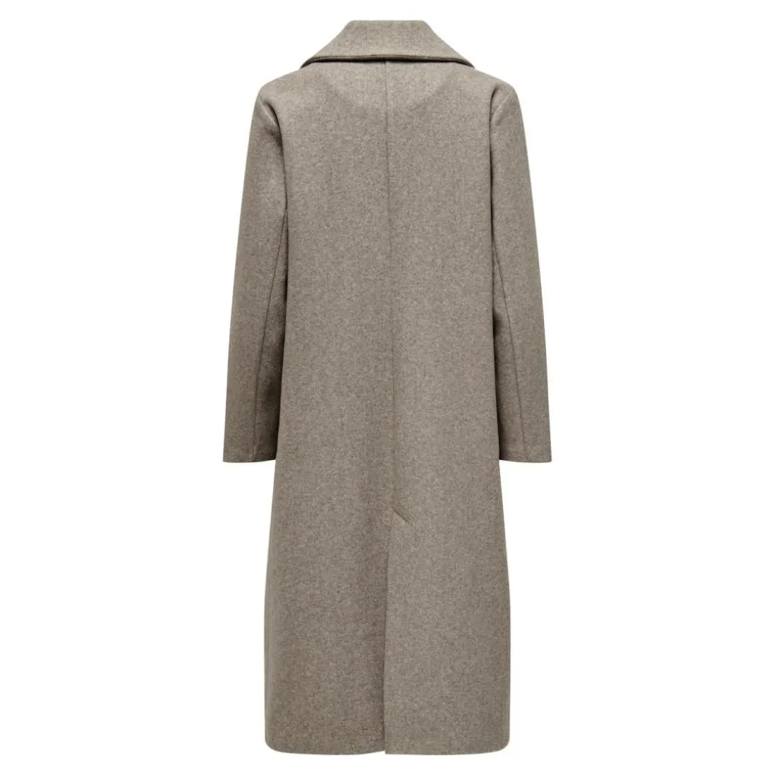 Manteau col à revers col à revers violet foncé Hattie