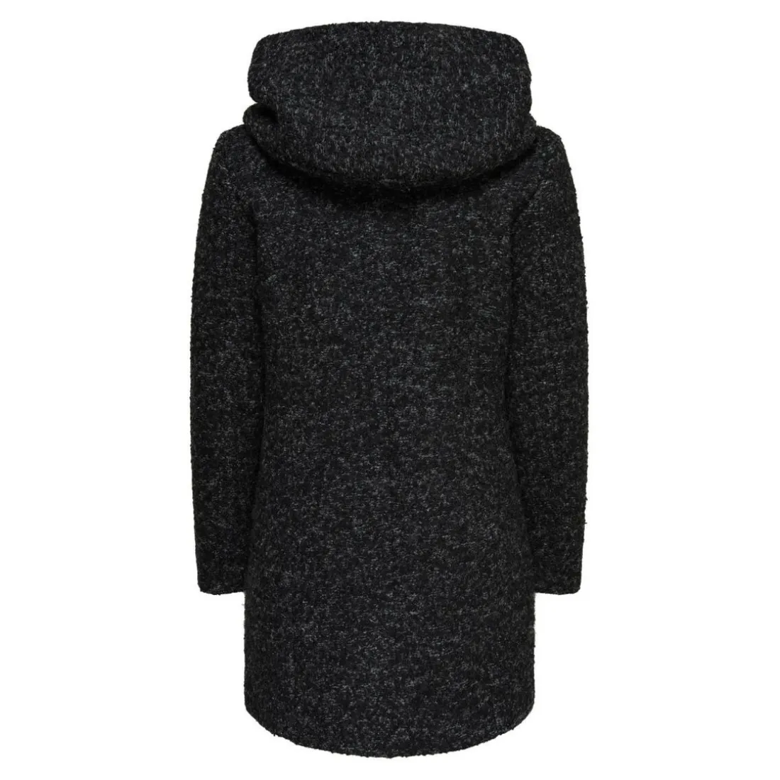 Manteau Col à revers Manches longues noir