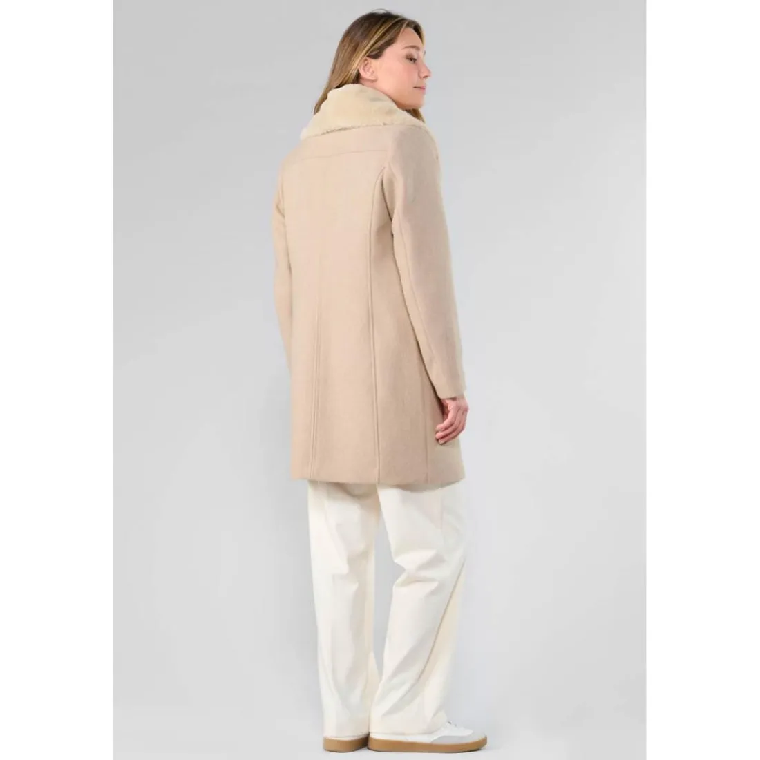 Manteau PHILINE beige Ana