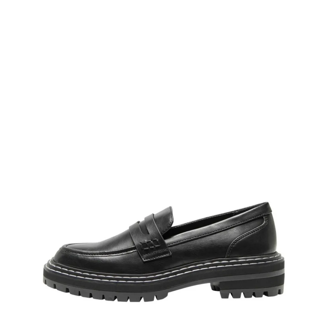 Mocassins Bout en amande noir