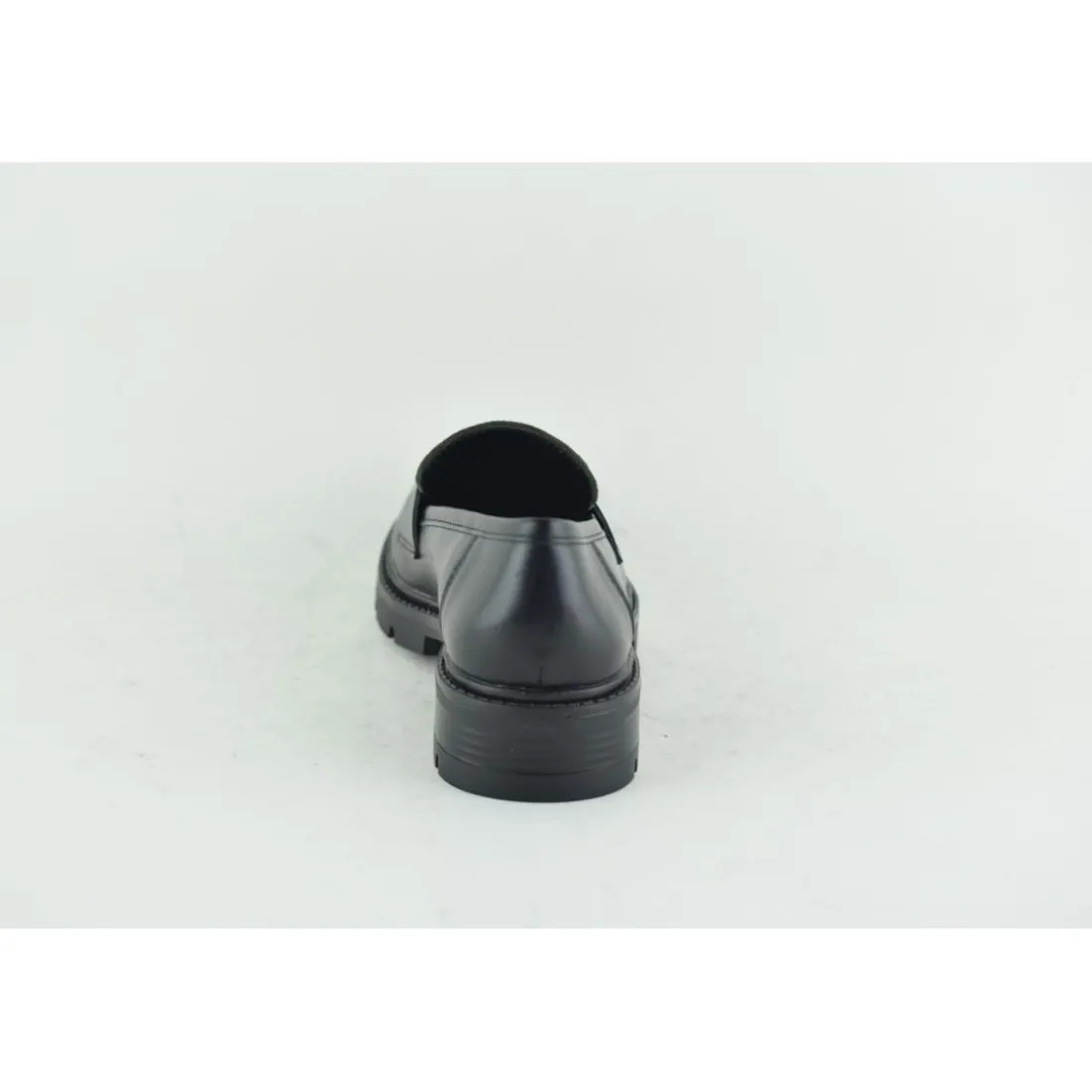 Mocassins femme Noir Kaki