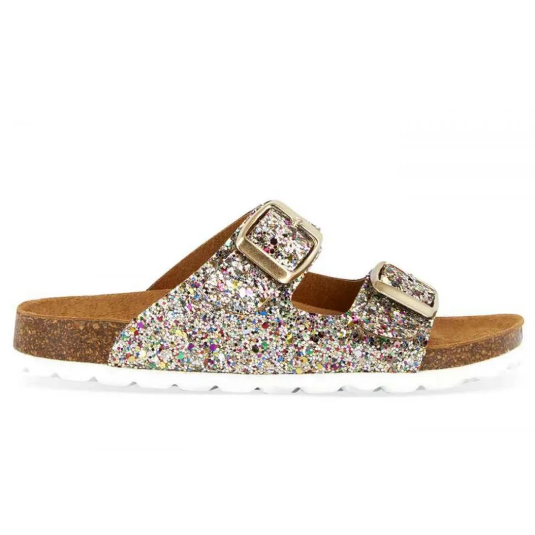 Mule enfant ZINKLE Multicolore argent