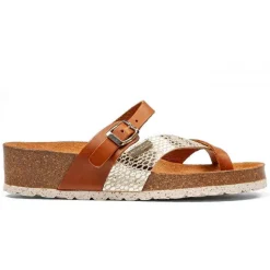 Mule femme ZAPISYN Marron