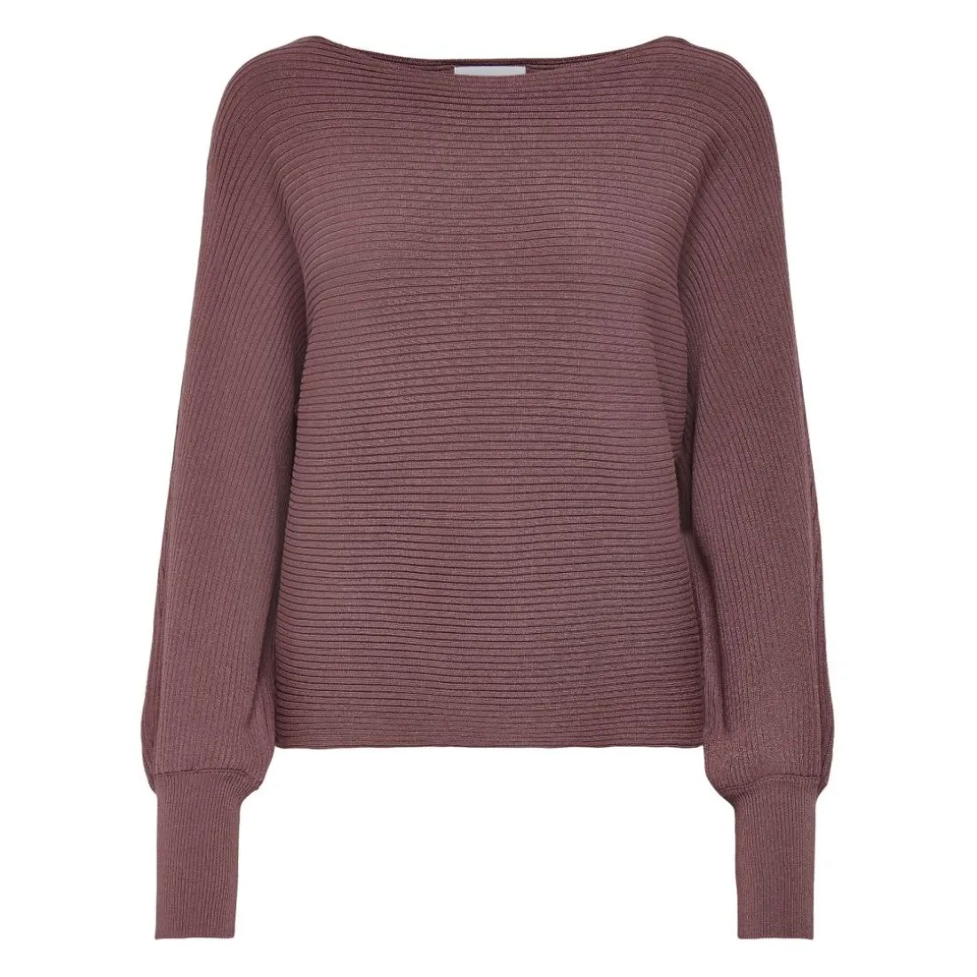 Onladaline L/S Short Pullo Knt Noos rose cuivré en viscose Tess