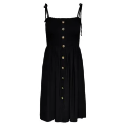 ONLANNIKA - Robe courte avec cordon d'attache noir en viscose