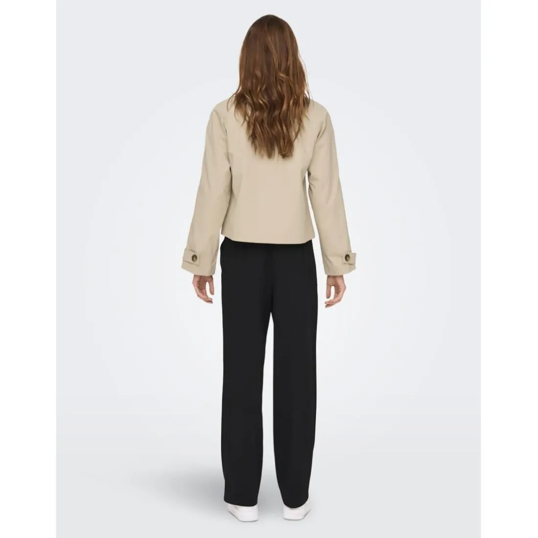 Onlapril Life Short Trenchcoat Otw Noos marron Elia