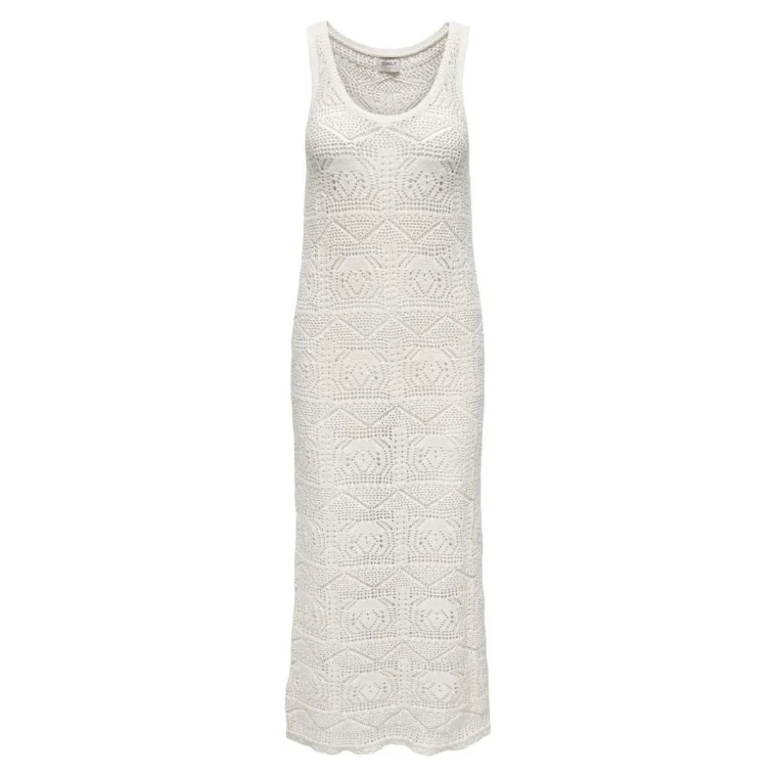 Onlbeach Life Sl Dress Knt beige en coton Gail