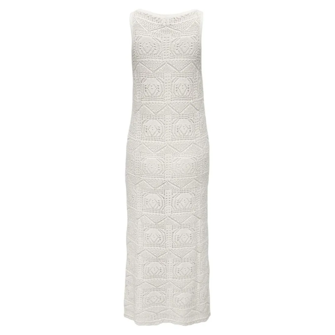 Onlbeach Life Sl Dress Knt beige en coton Gail