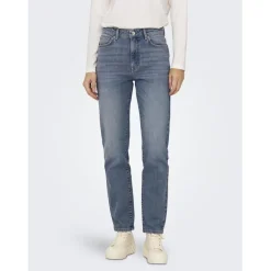 Onlemily Stretch Hw St Ak Dnm Dot321Noos bleu denim en coton Isa