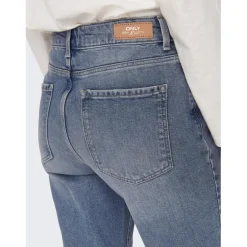 Onlemily Stretch Hw St Ak Dnm Dot321Noos bleu denim en coton Isa