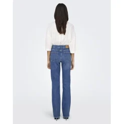 Onleverly Mw Flared Dnm Cro187 bleu denim en coton Ria