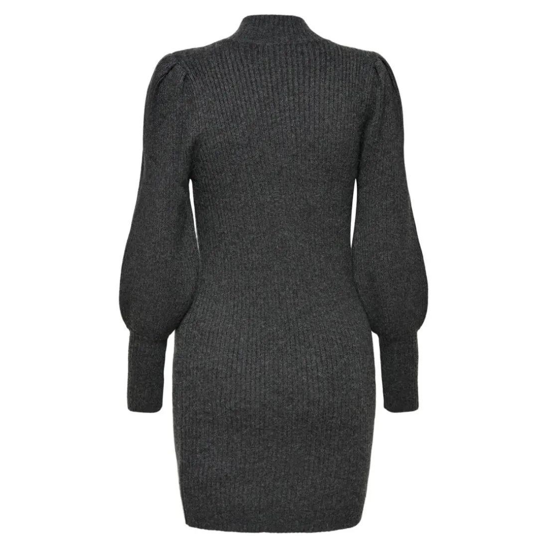 Onlkatia L/S Dress Knt Noos gris en viscose Sloan