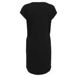 ONLMAY - Robe courte col rond et manches courtes noir en coton