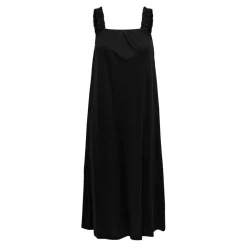 ONLMAY - Robe midi à bretelles noir en coton