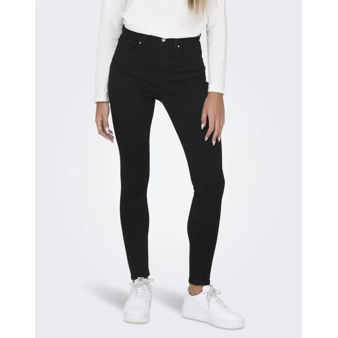 Onlmila Hw Sk Ank Dnm Bj380 Noos noir en coton Zola