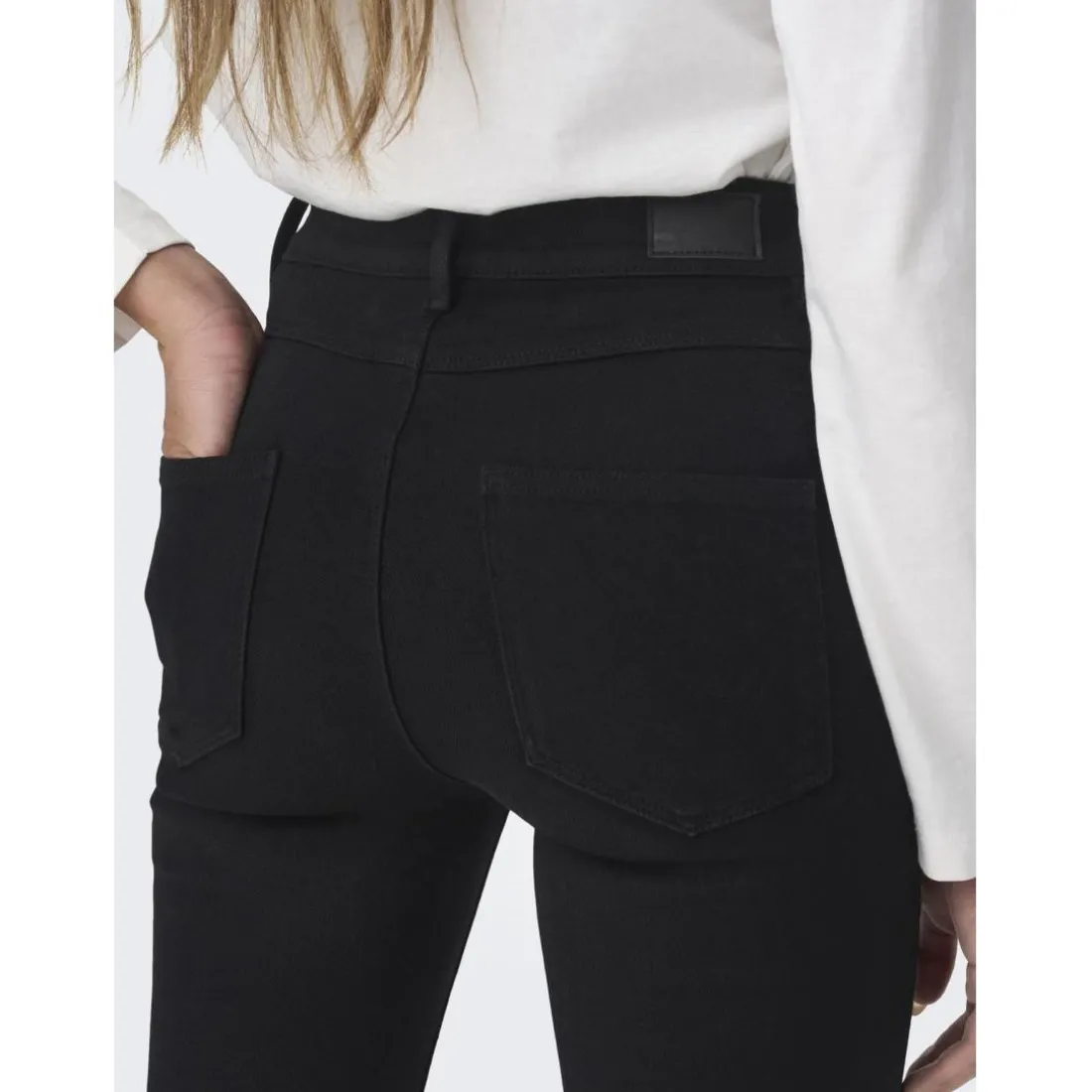 Onlmila Hw Sk Ank Dnm Bj380 Noos noir en coton Zola
