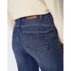 Onlpower Mid Sk Pushup Dnm Tai012 Noos bleu denim en coton Nina