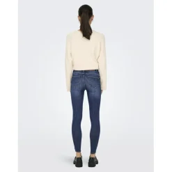 Onlpower Mid Sk Pushup Dnm Tai012 Noos bleu denim en coton Nina