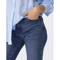 Onlsui Mid Slim Dnm Dia451 Noos bleu denim en coton Maia