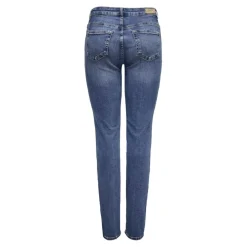 Onlsui Mid Slim Dnm Dia451 Noos bleu denim en coton Maia