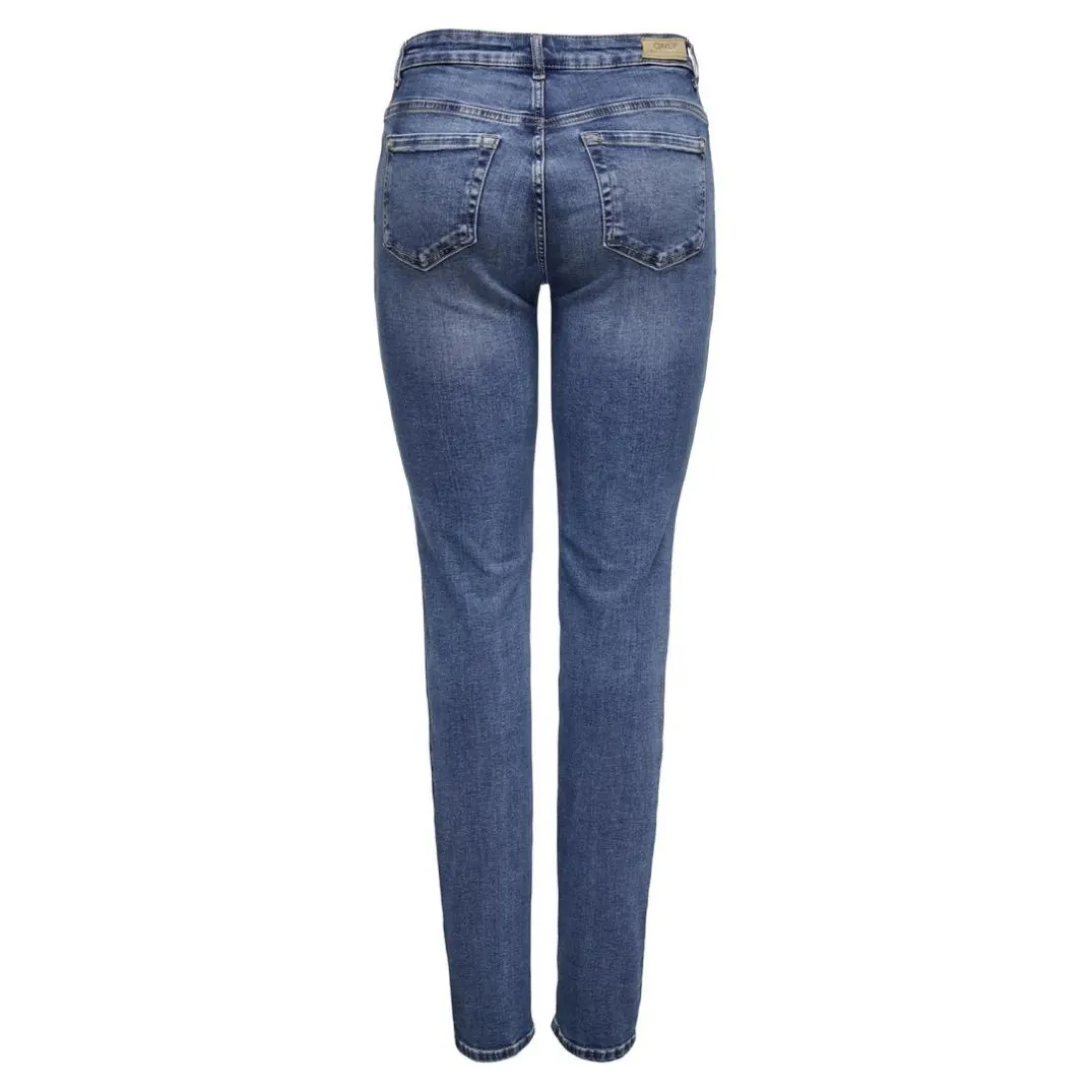 Onlsui Mid Slim Dnm Dia451 Noos bleu denim en coton Maia