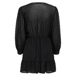 ONLTIVA - Robe courte cache-cœur sur le devant noir