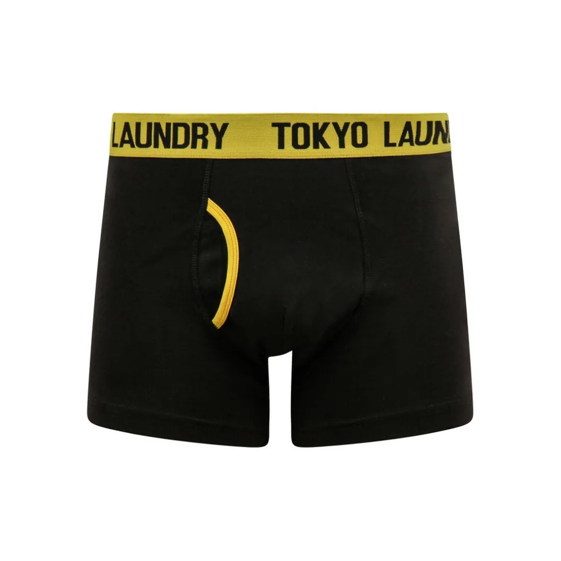 Pack boxer homme jaune en coton