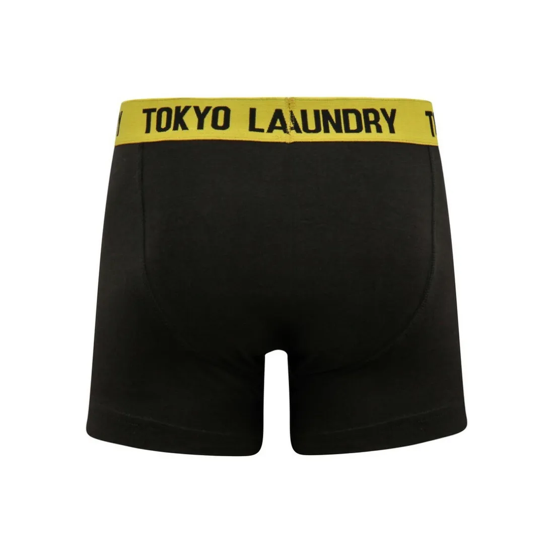 Pack boxer homme jaune en coton