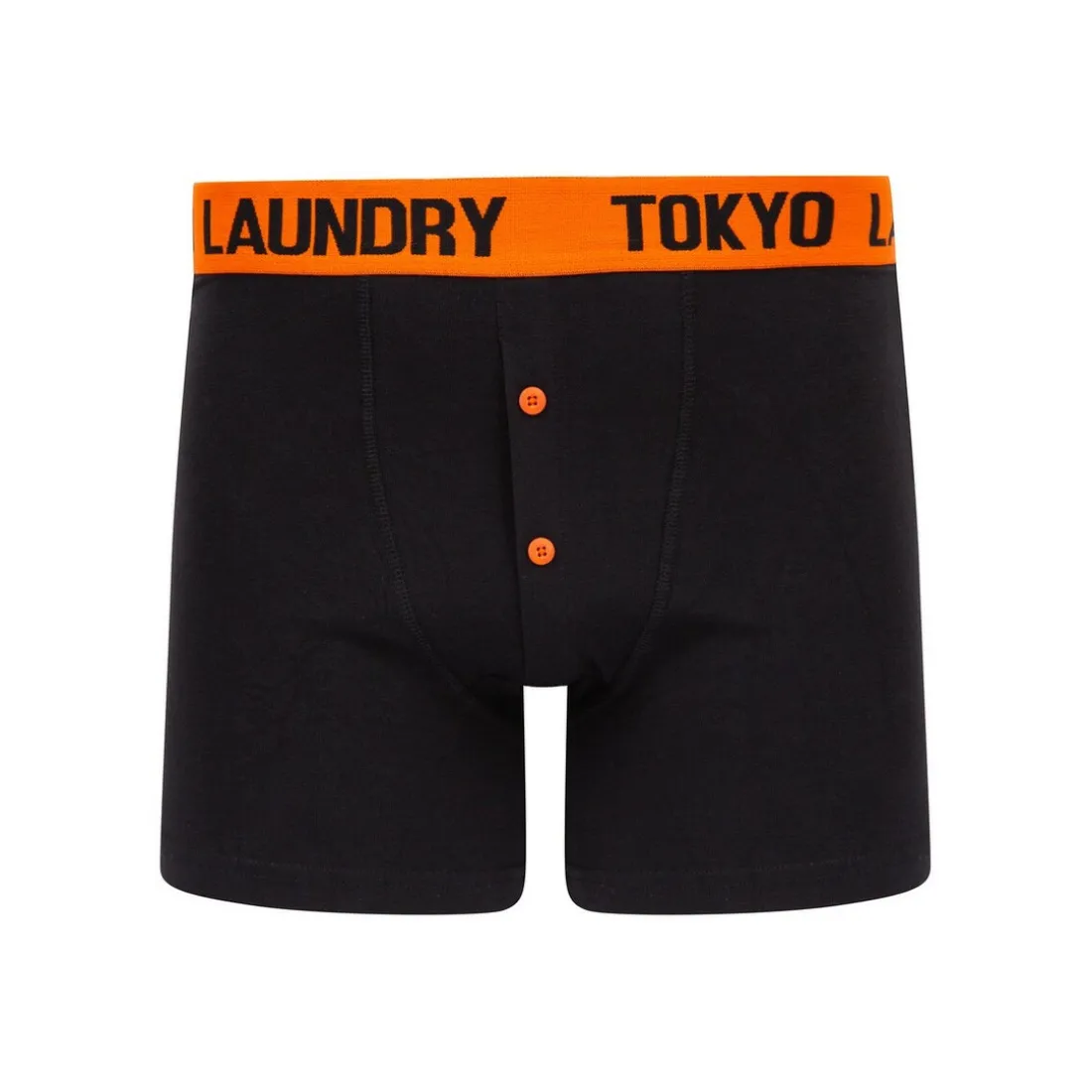Pack boxer homme orange en coton