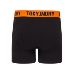 Pack boxer homme orange en coton
