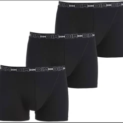 Pack de 3 Boxers Coton Stretch - Ceinture Siglée Noir