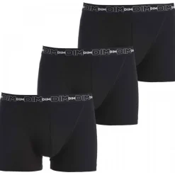 Pack de 3 Boxers Coton Stretch - Ceinture Siglée Noir