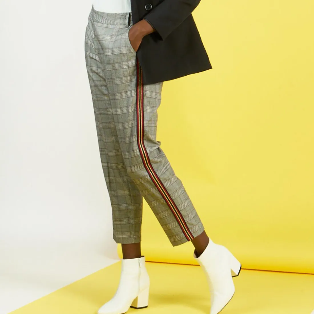 Pantalon à carreaux Charles
