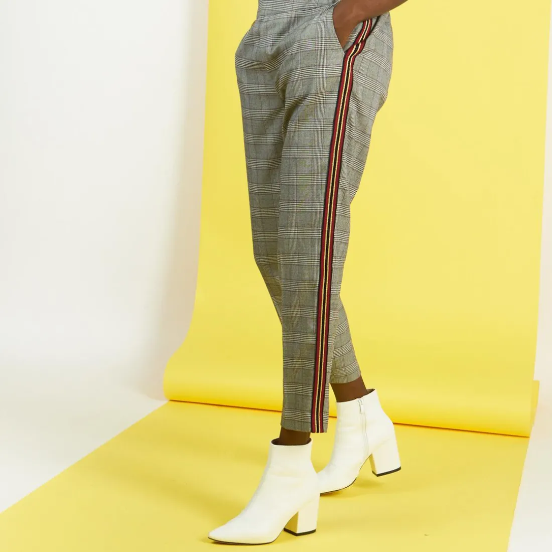 Pantalon à carreaux Charles