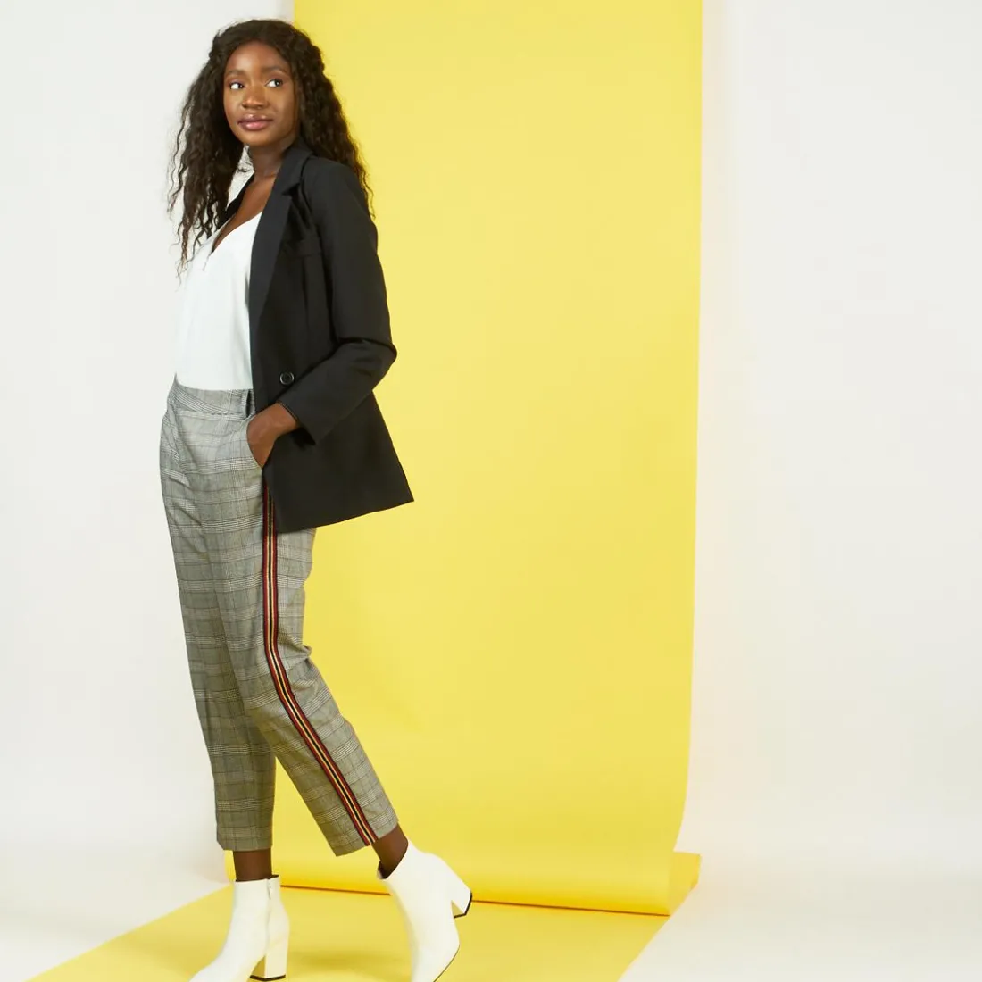 Pantalon à carreaux Charles