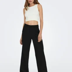 Pantalon à jambe large ONLBERRY - Noir Ida