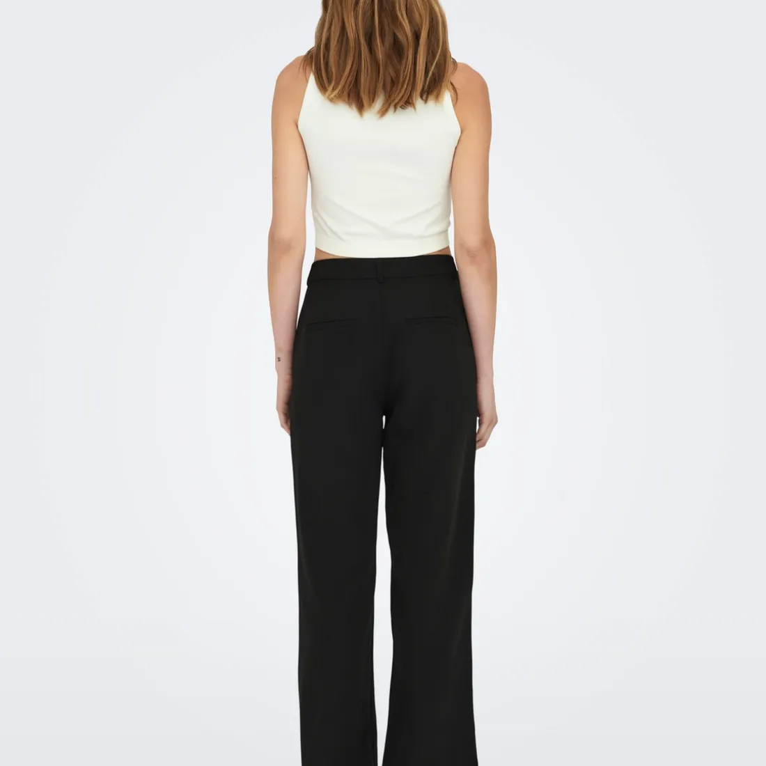 Pantalon à jambe large ONLBERRY - Noir Ida