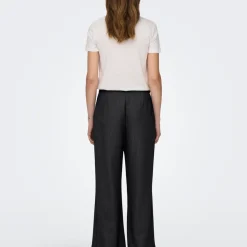 Pantalon à jambe large ONLHATTIE - Noir Joy