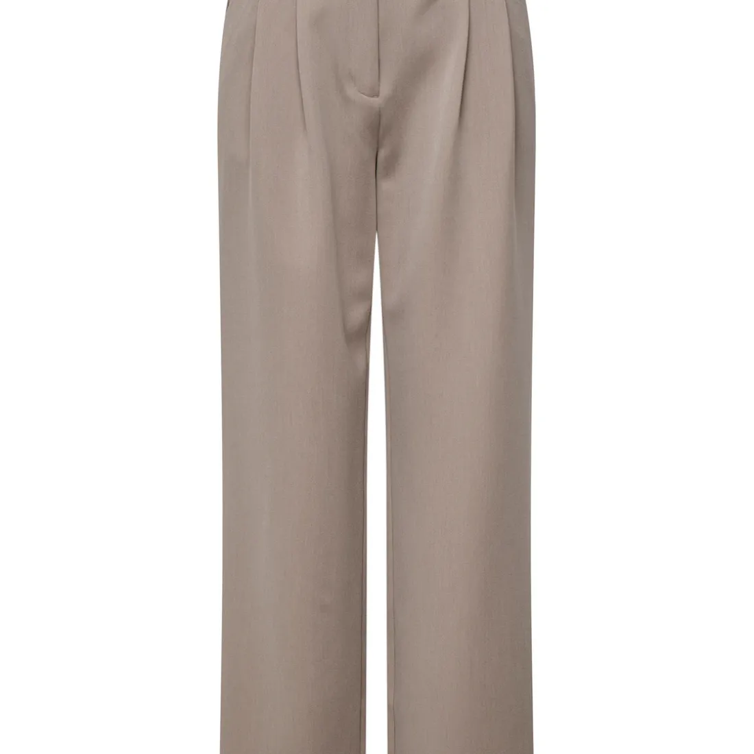 Pantalon à jambe large ONLBERRY - Taupe Gris Léa