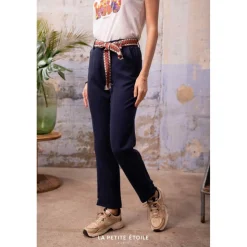 Pantalon Aaron bleu marine
