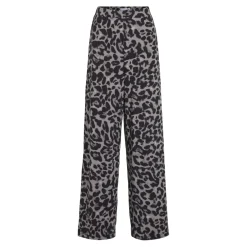 Pantalon ample à imprimé léopard Leoa gris Anya