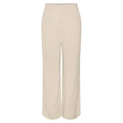 Pantalon beige ficelle en viscose Vinsty Liz