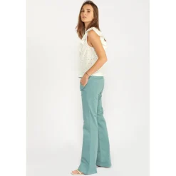 Pantalon bootcut JOELLE gris